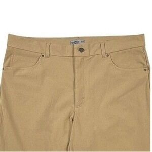 VRST Slim Fit Limitless 5-Pocket Pants Tan Khaki Mens 36x34 Stretch Tech Chino